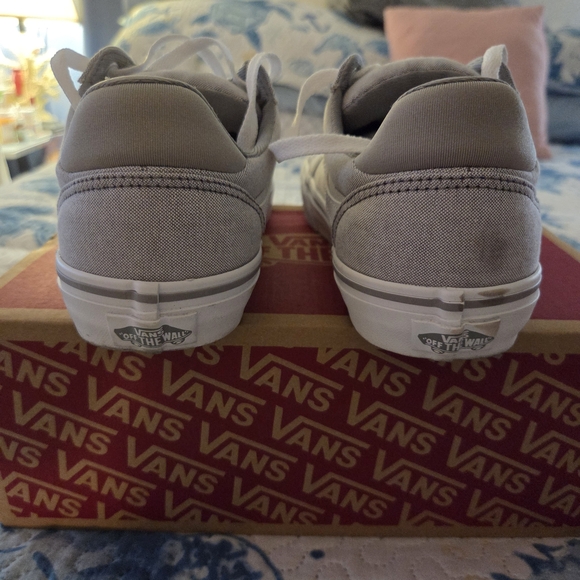 Vans Gray Sneakers Size 8.5 - Picture 4 of 5